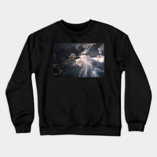 Black Buck 1 Crewneck Sweatshirt